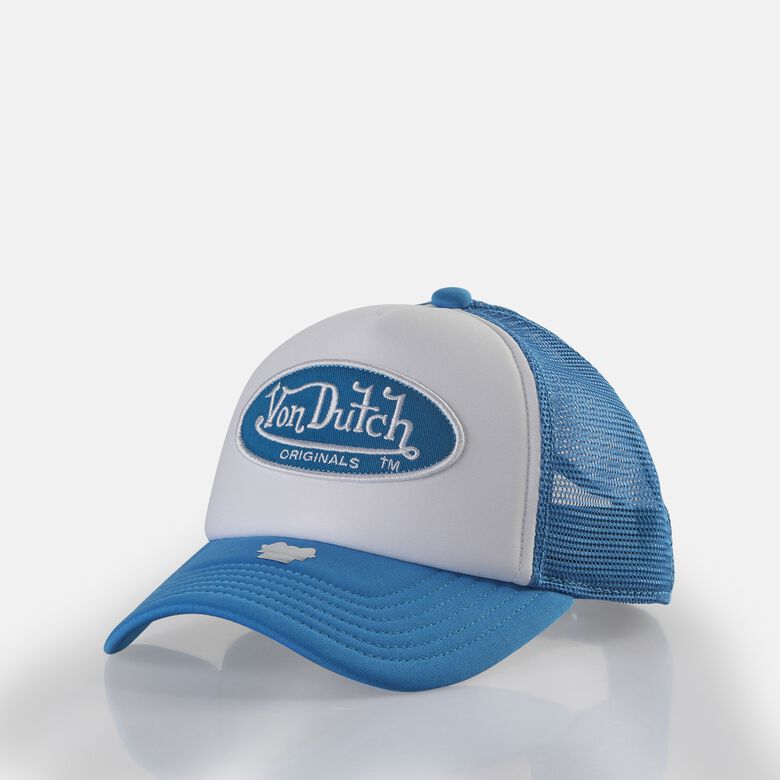 g&#252;nstig online kaufen Von Dutch Originals -Trucker Tampa Cap, white/blue F0817666-01122 von dutch shop